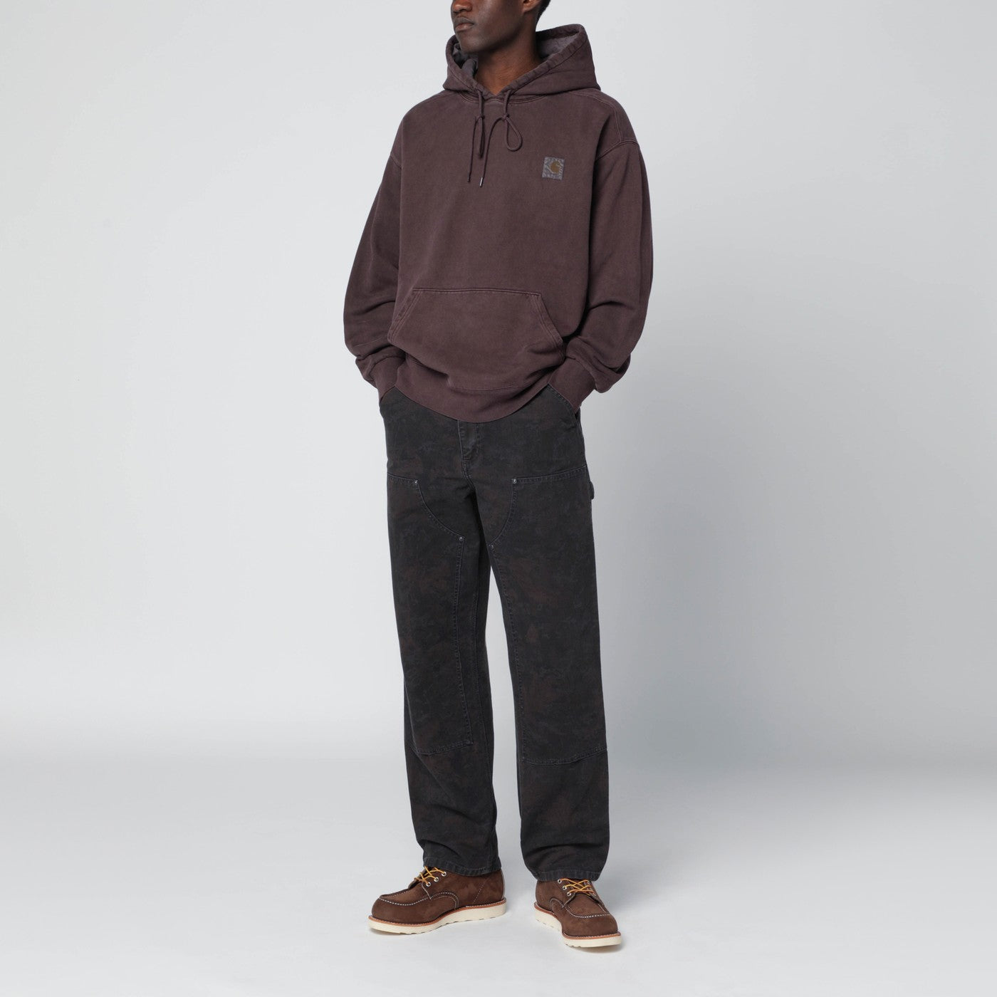 Vista Palisander/Garment Dyed Kapuzenpullover