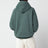 Felpa con cappuccio Vista Dark Scarab/Garment dyed