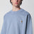 Nelson Gentle Blue/Garment dyed sweatshirt