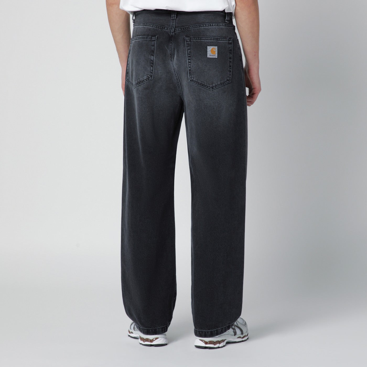 Landon Pant Black/Worn Bleached
