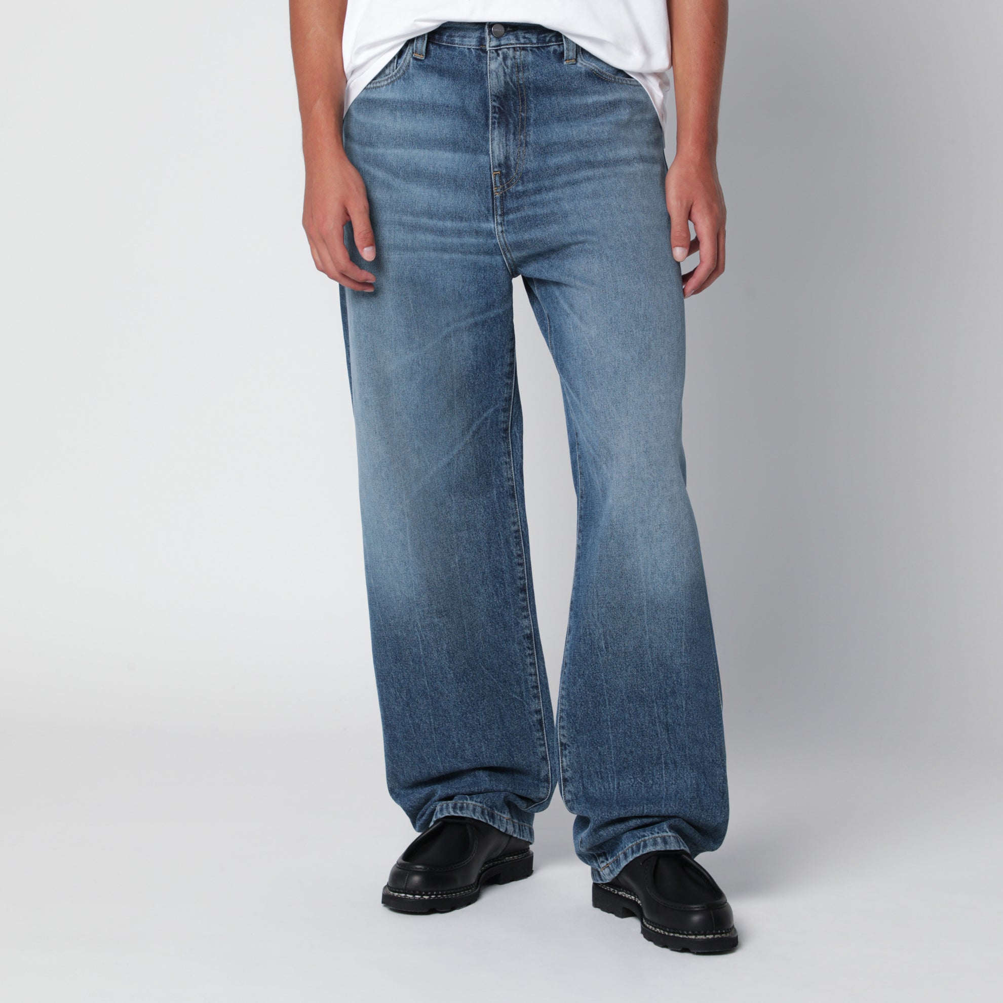 Pantalone Landon blu in denim