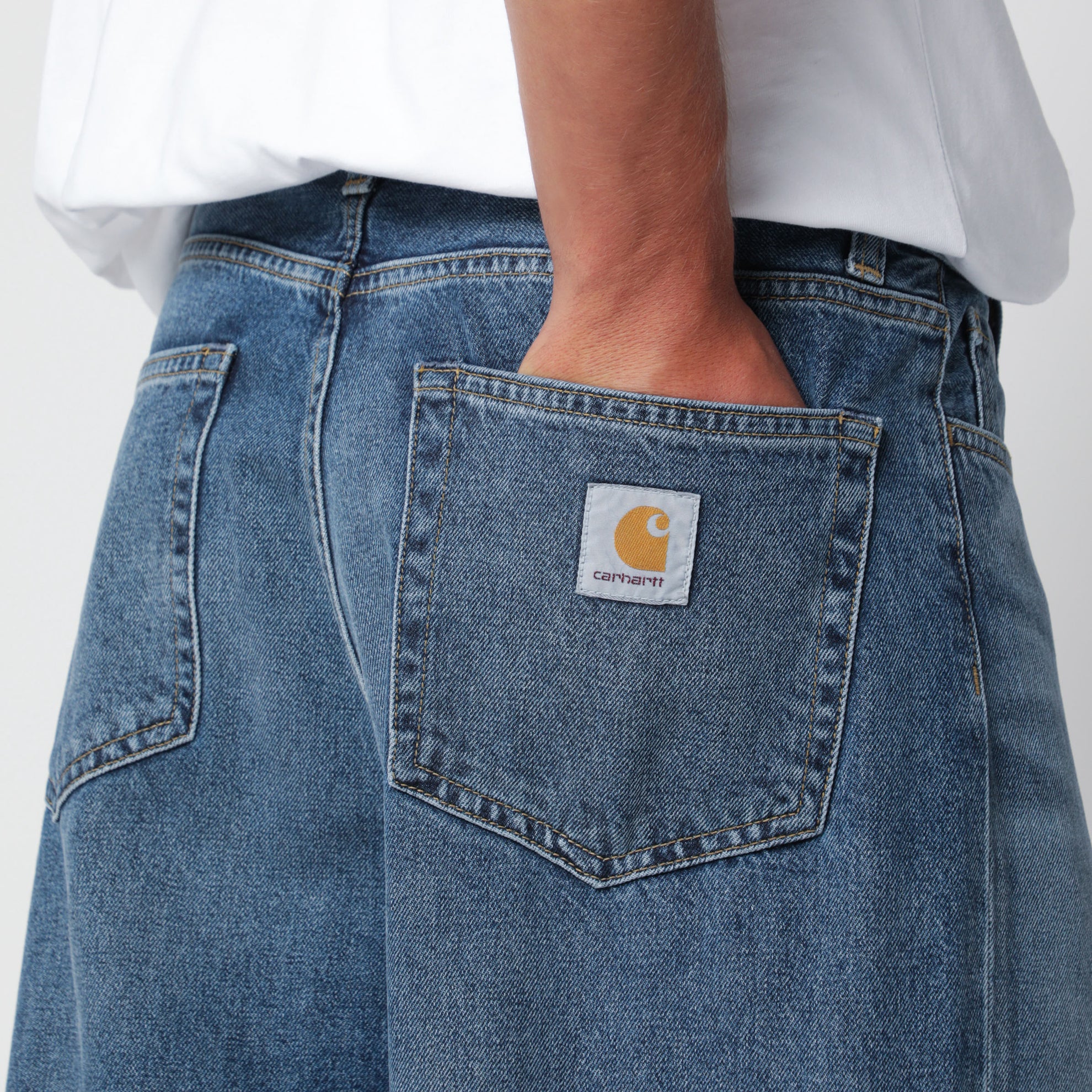 Pantalone Landon blu in denim