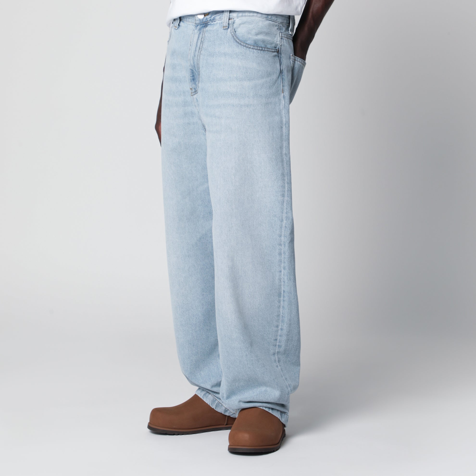 Landon Pant Blue/Heavy worn bleached