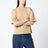T-shirt corta Chester in cotone bio marrone