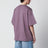 S/S Link Script T-Shirt Phlox/White