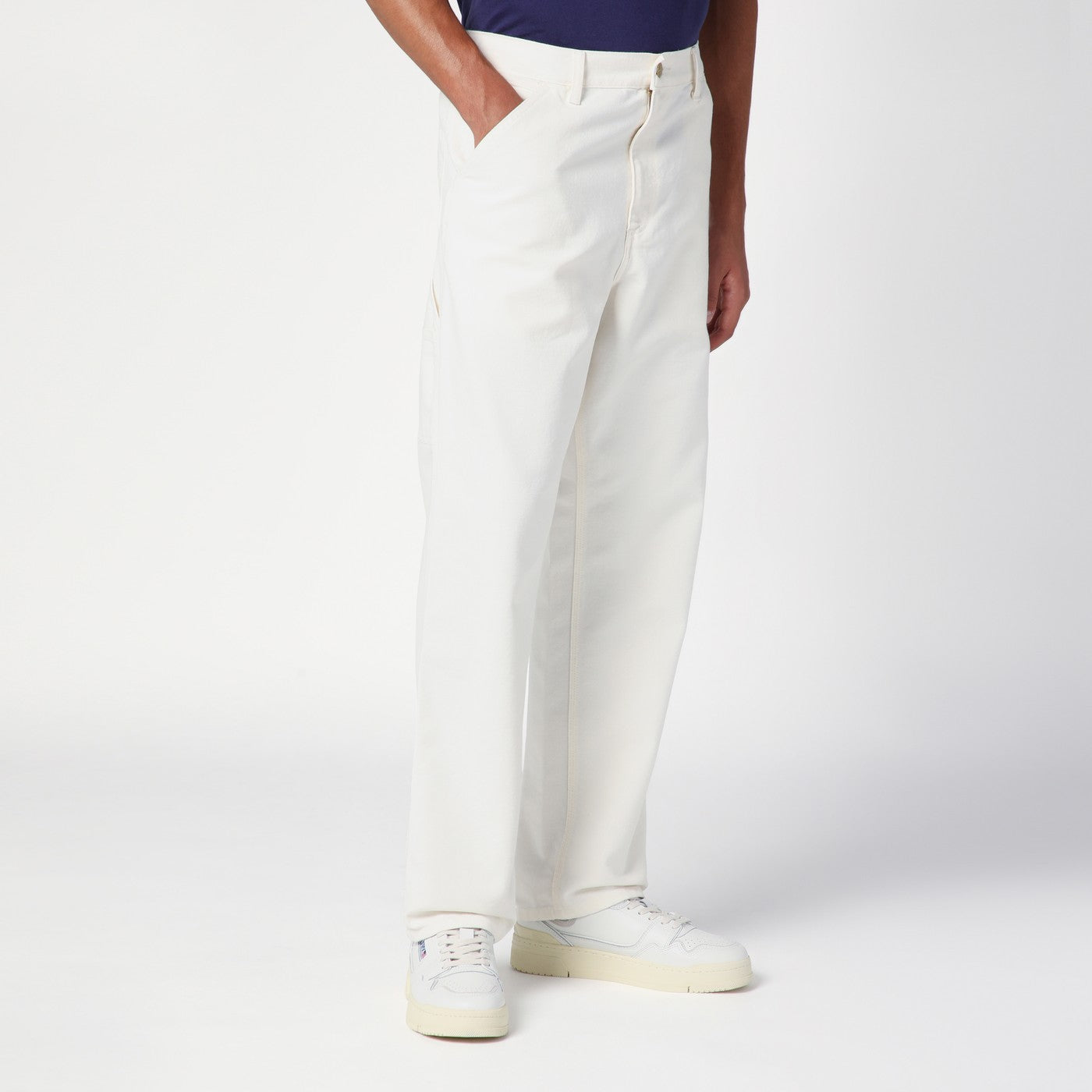 Single Knee Pant Wax in organic cotton
