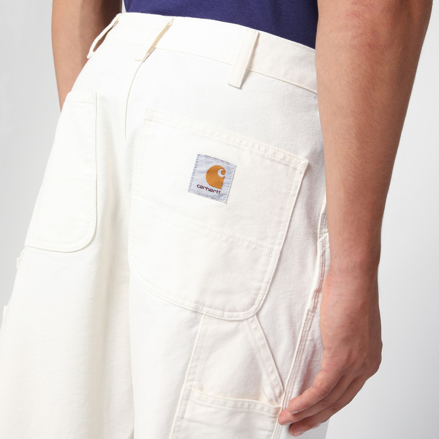 Single Knee Pant Wax in organic cotton