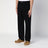 Single Knee Pant Black Rinsed in organic cotton