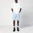 Single Knee Shorts Blue