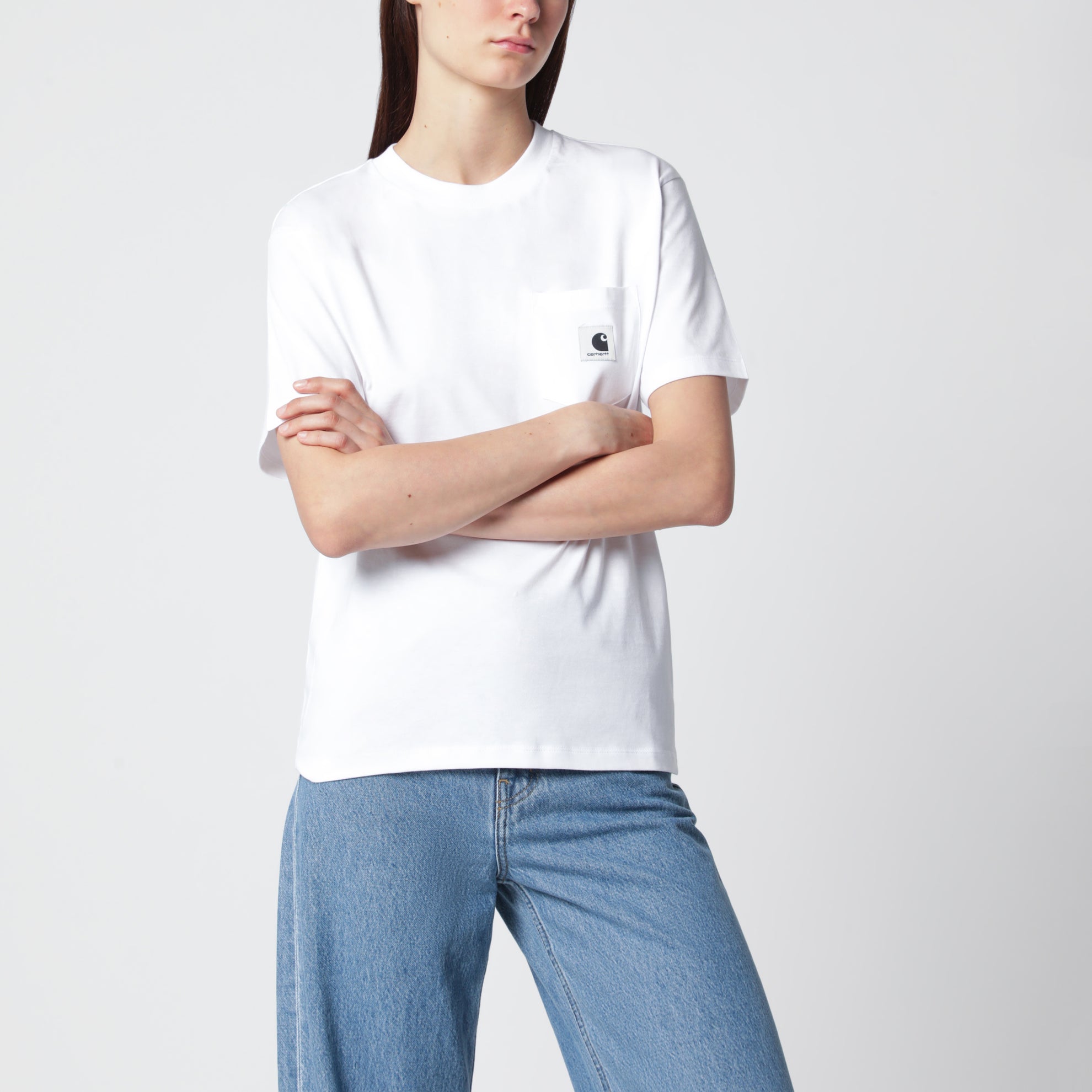 S/S Pocket T-Shirt bianca