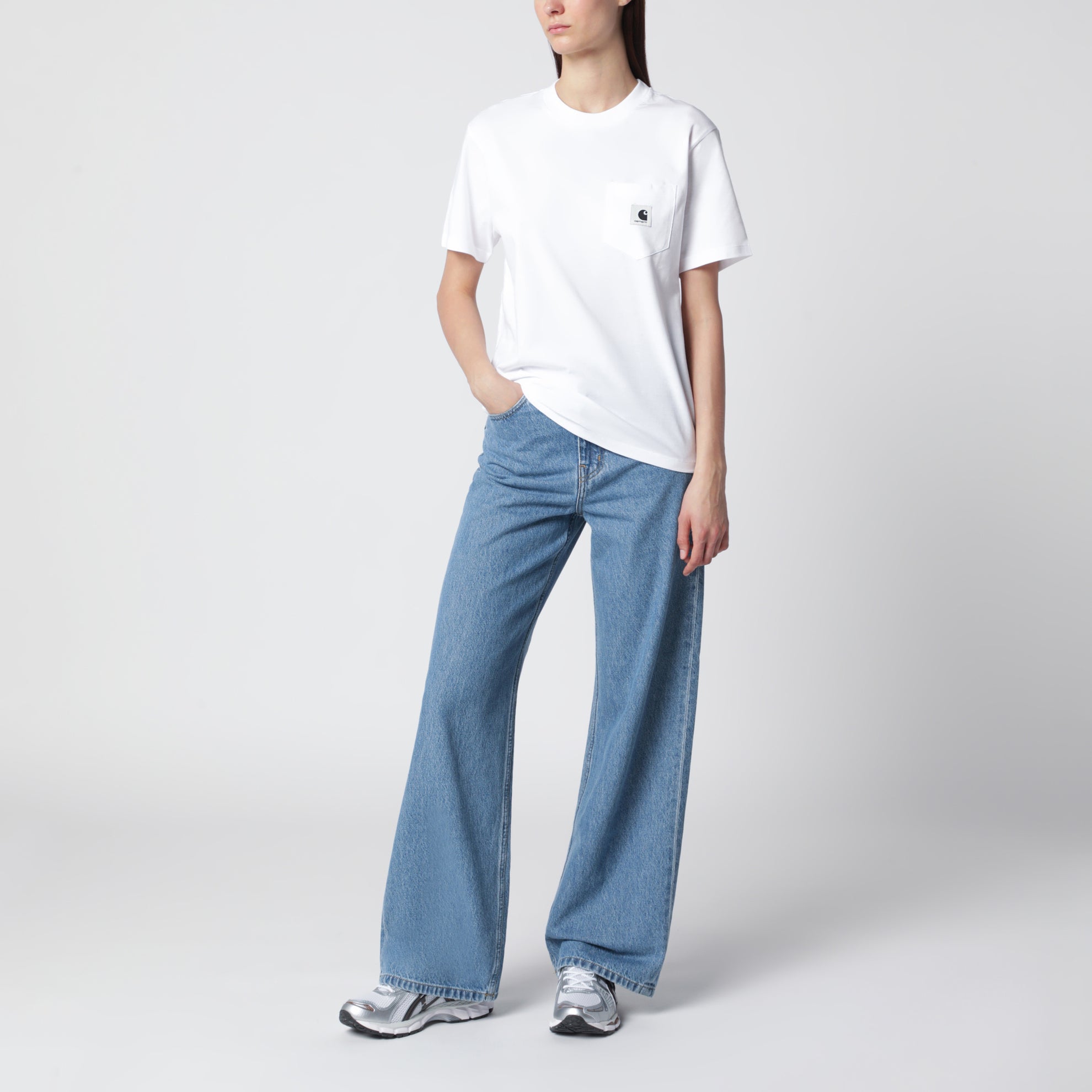 S/S Pocket T-Shirt bianca