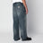Double Knee Blue Cotton Denim Pants