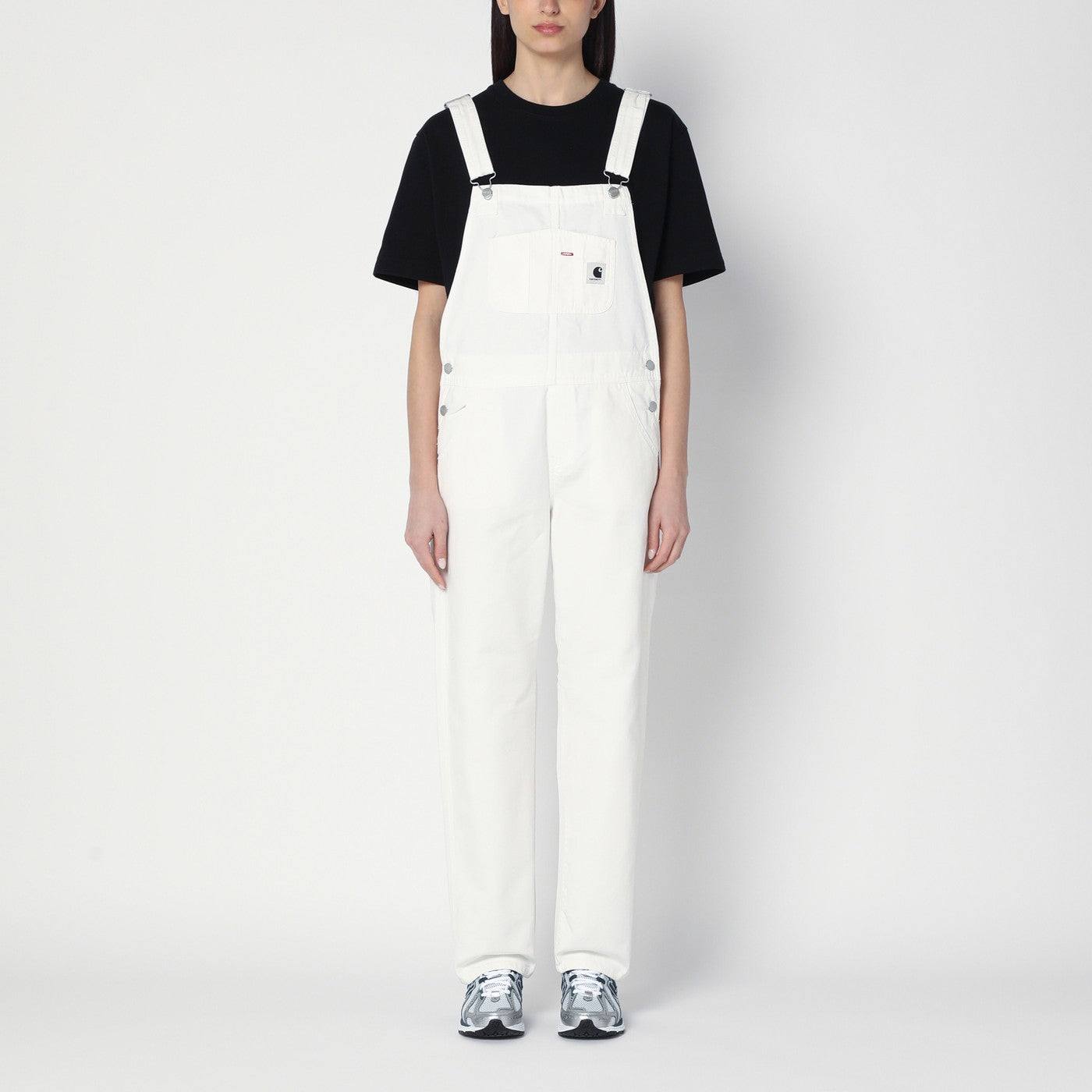 Straight bib overall in wax colour