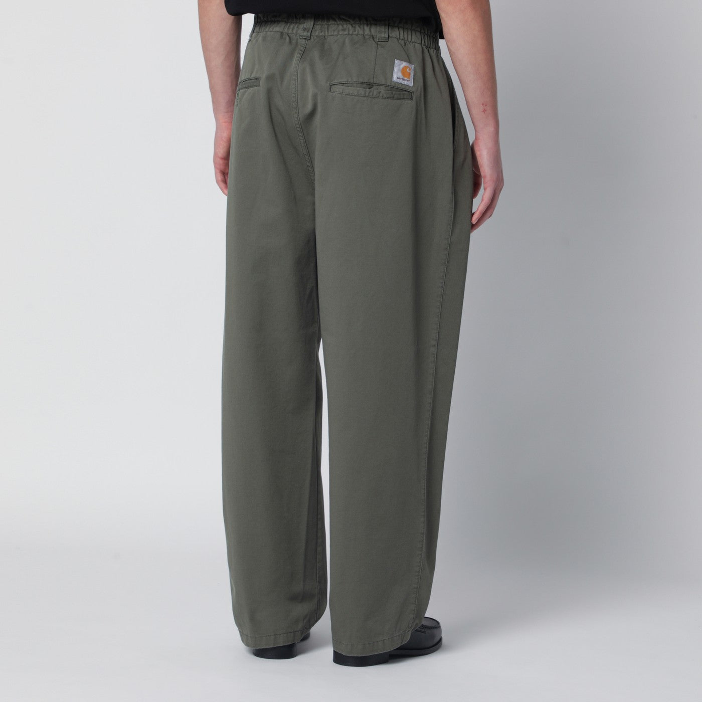 Leaf-green Marv trousers