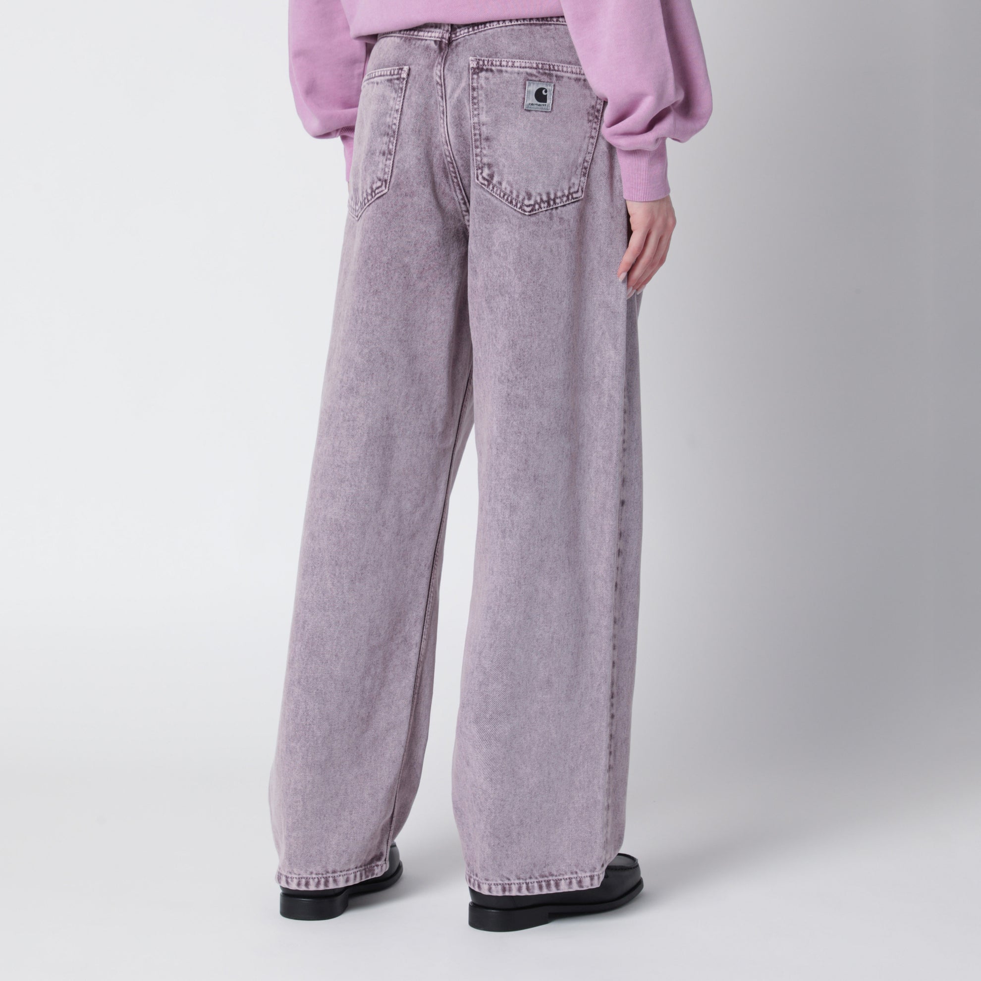 Jeans Brandon in denim Cozy Purple/Chalk wash