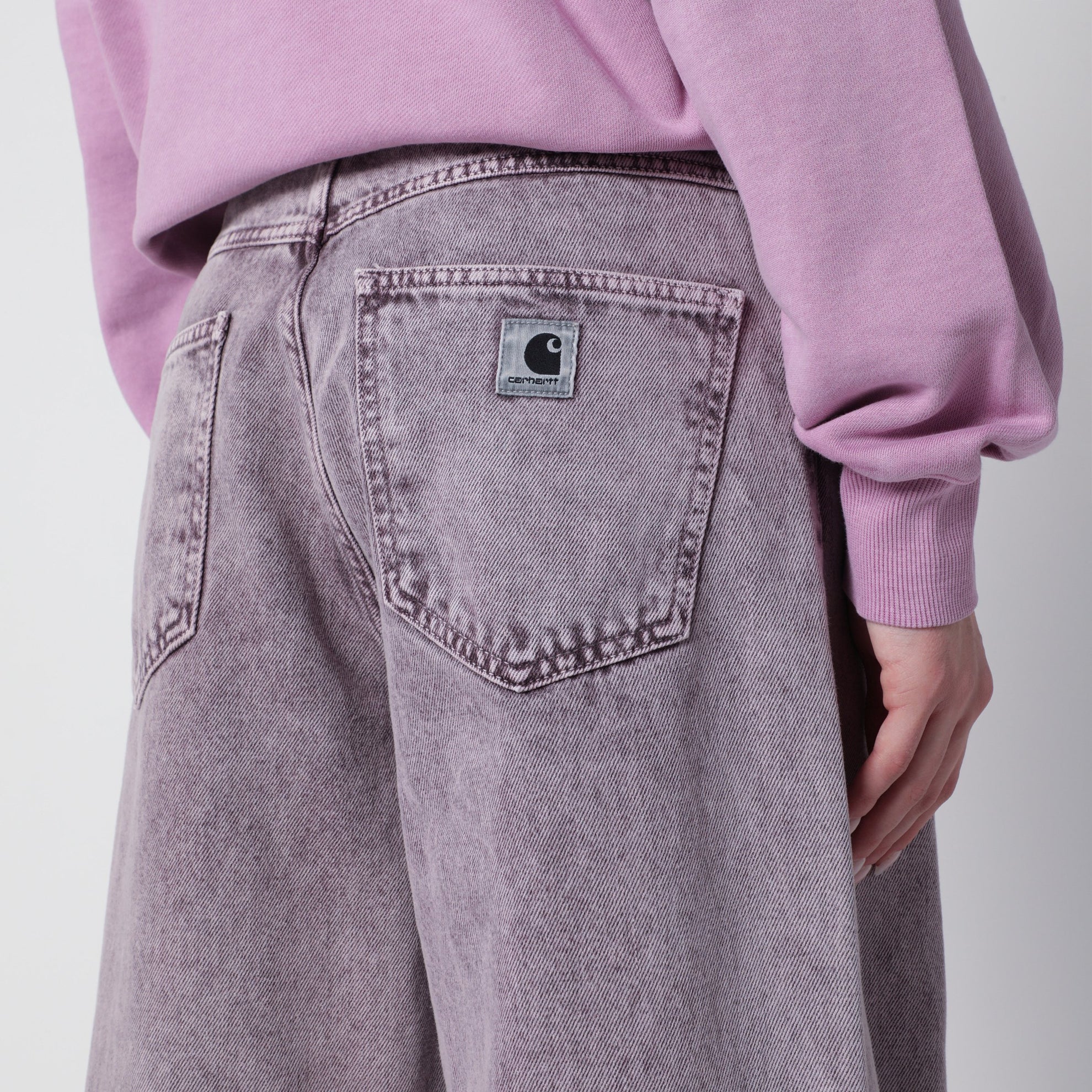 Jeans Brandon in denim Cozy Purple/Chalk wash