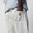 Pantaloni Landon in denim di cotone bianco