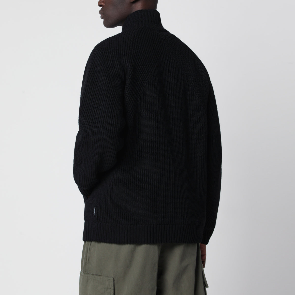 Giacca in maglia nera Banley