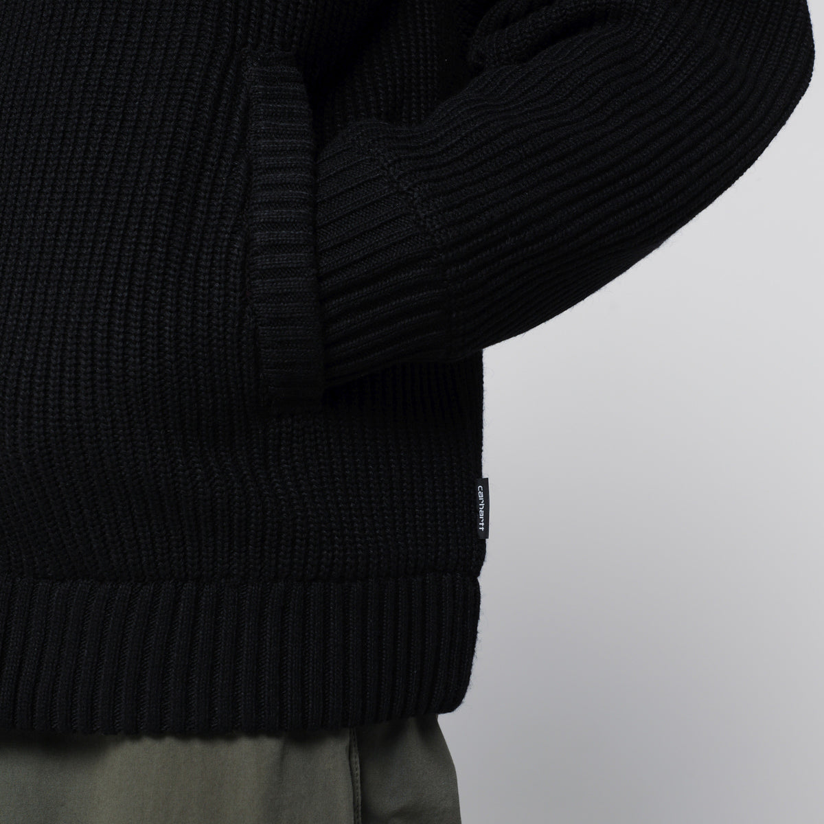 Giacca in maglia nera Banley
