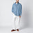 L/S Lucas Shirt Blue/Bleached