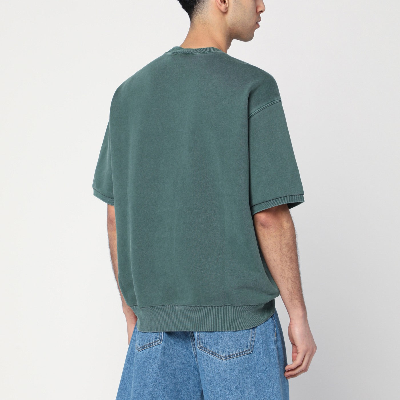 Library Sweatshirt color verde Conifer