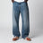Landon Pant Blue/Destroy wash splatter