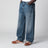 Landon Pant Blue/Destroy wash splatter