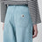 Brandon Single Knee Hose Tourmaline/Stone aus Canvas