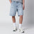 Double Knee Shorts Blue/Heavy stone bleached