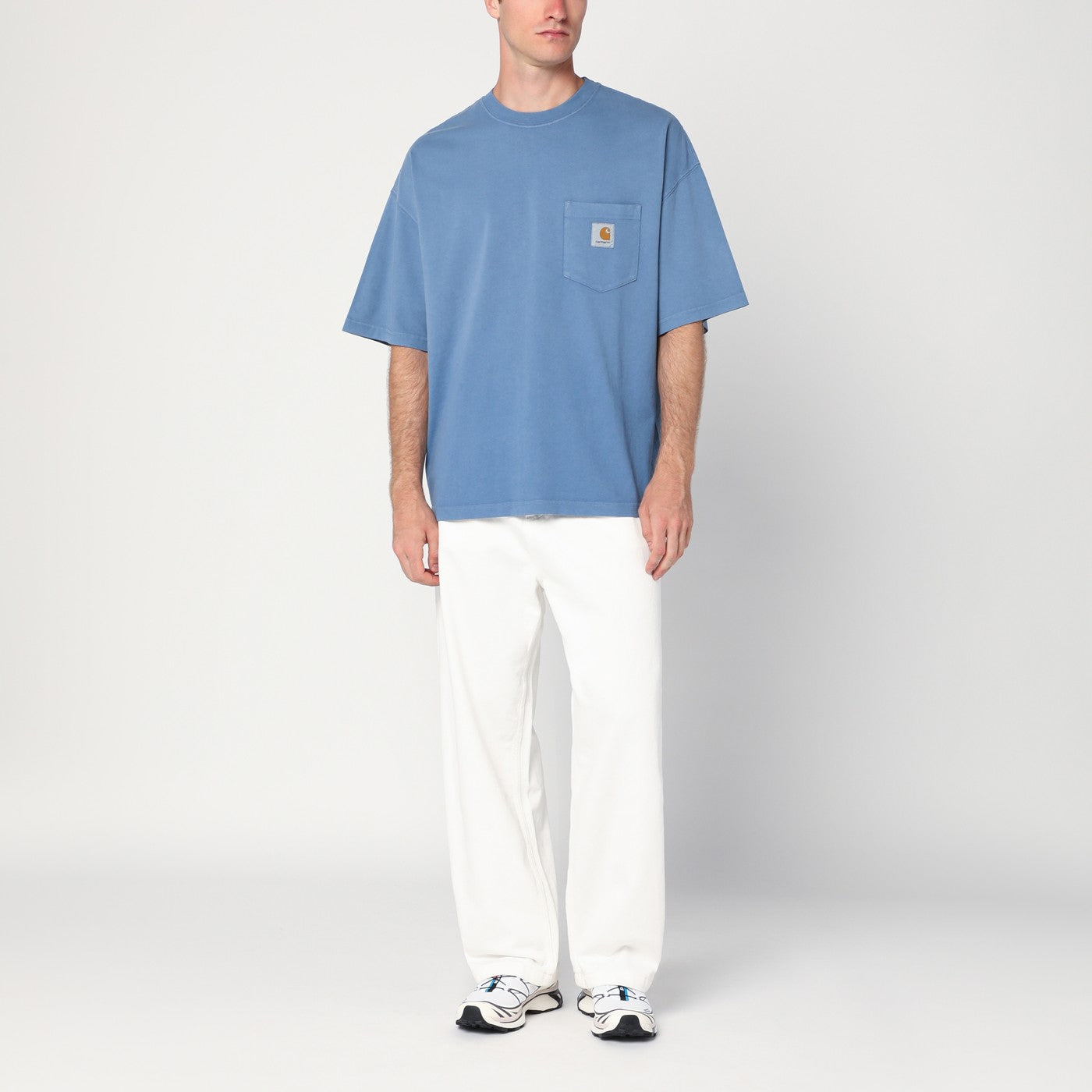 S/S Hudson Pocket T-Shirt in Sorrent color