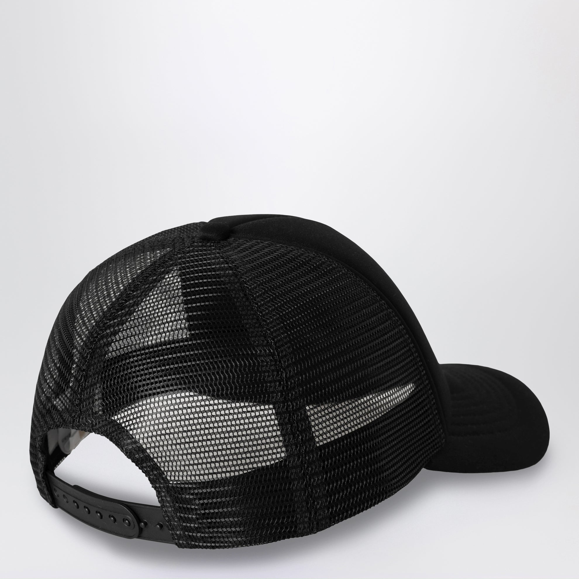 Heart Patch Trucker Cap Black