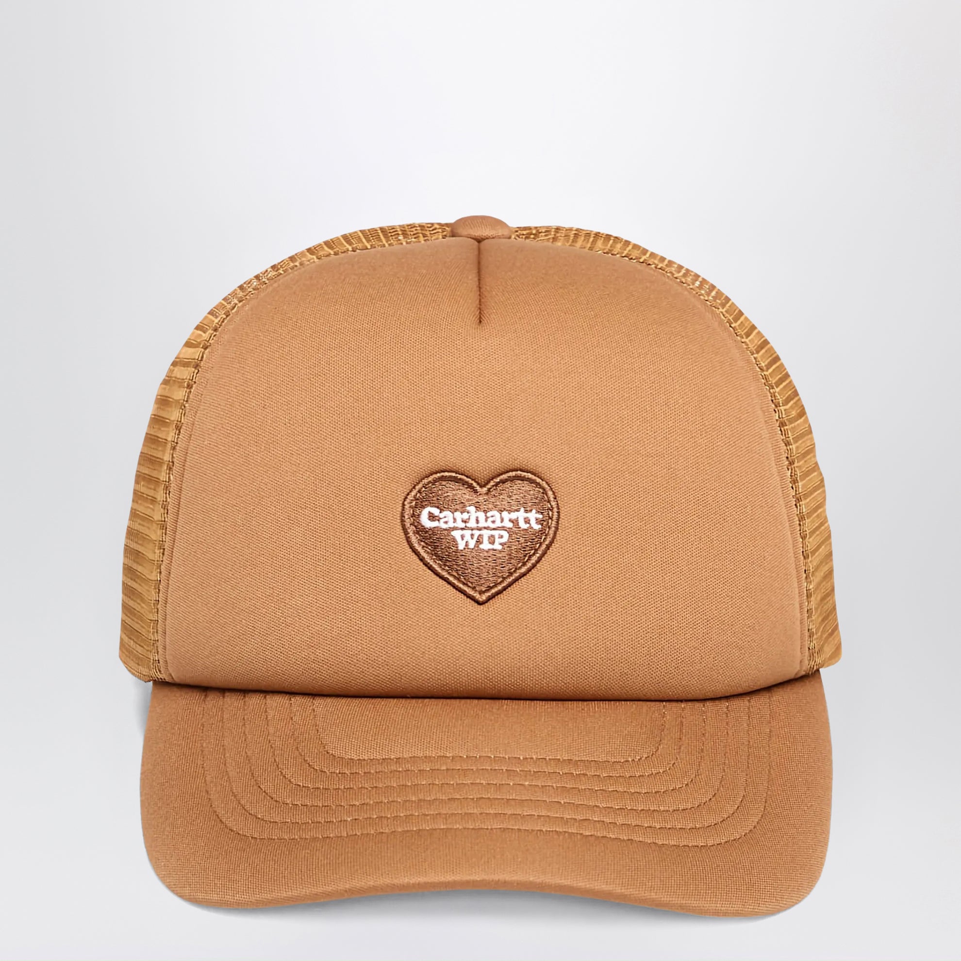 Heart Patch Trucker Cap Hamilton Brown