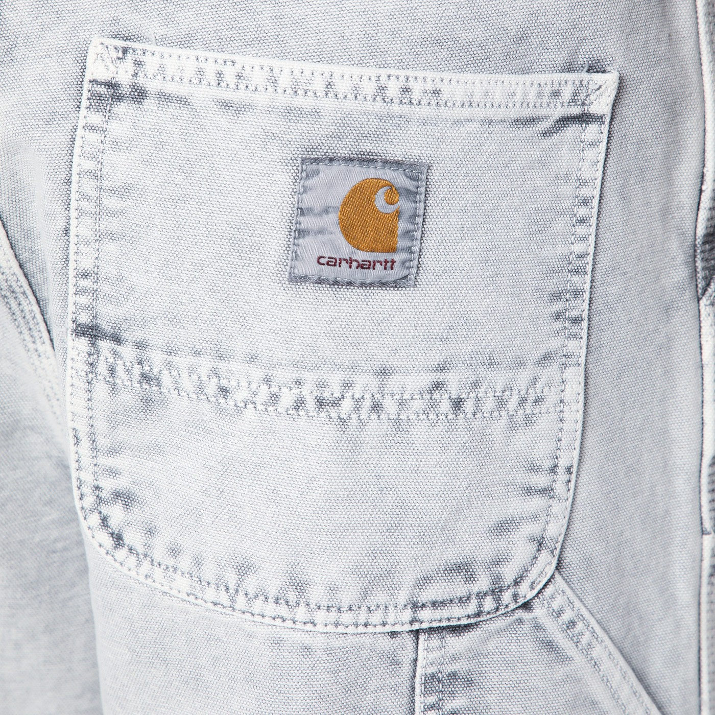 Double Knee Pant Black Chalk Wash