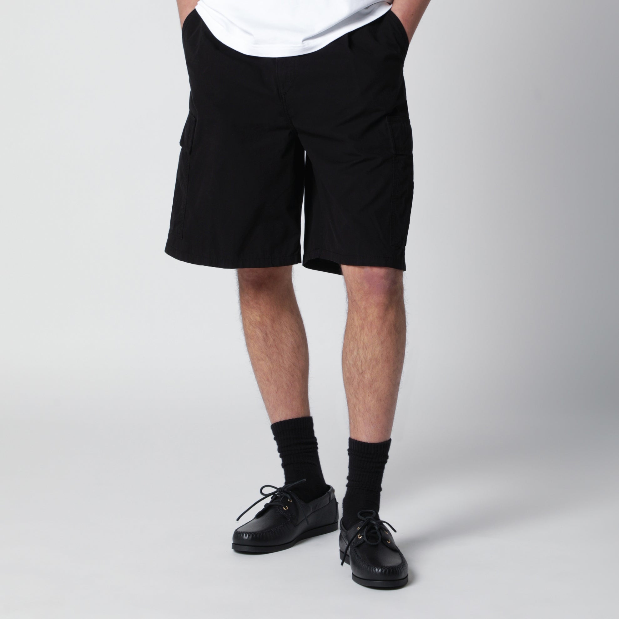 Cole Cargo Shorts Black/Garment dyed