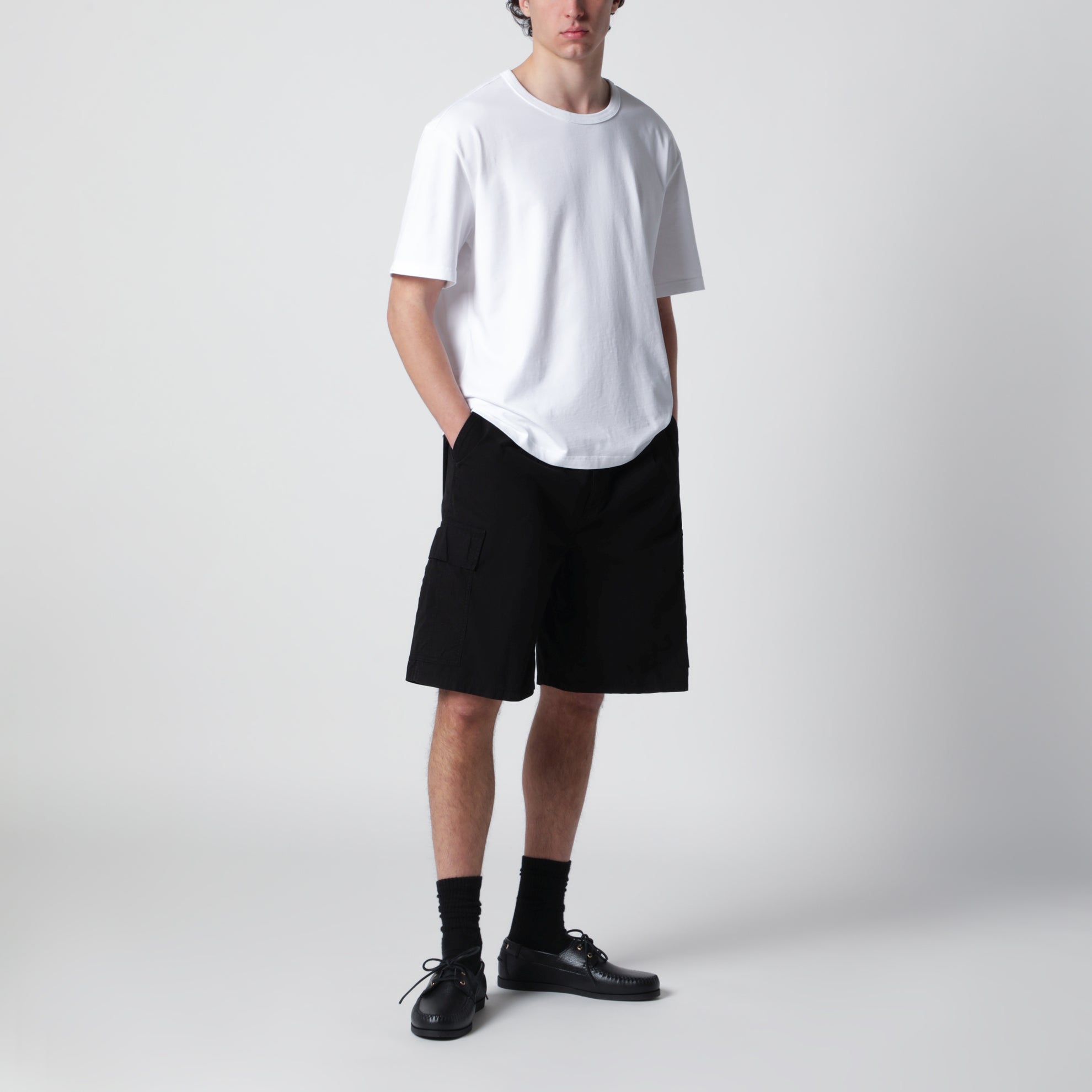 Cole Cargo Shorts Black/Garment dyed