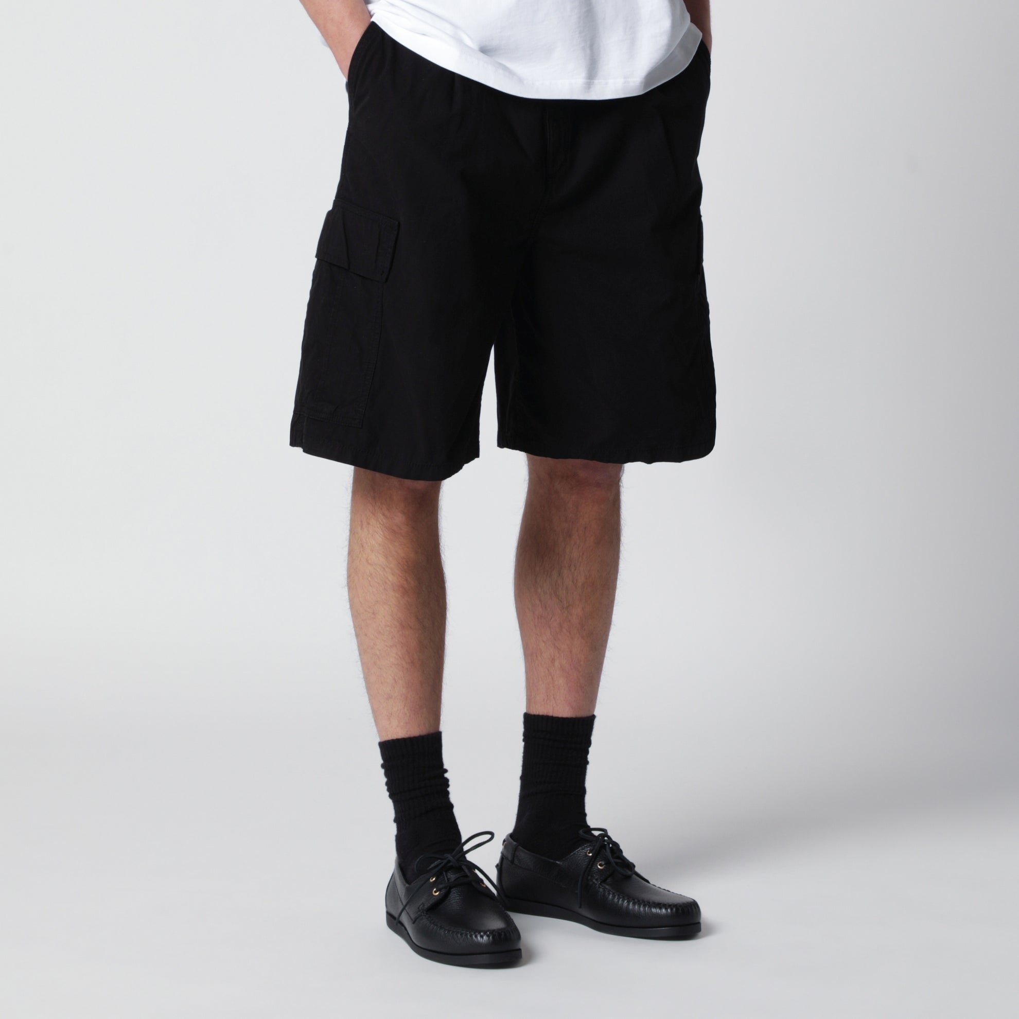Cole Cargo Shorts Black/Garment dyed