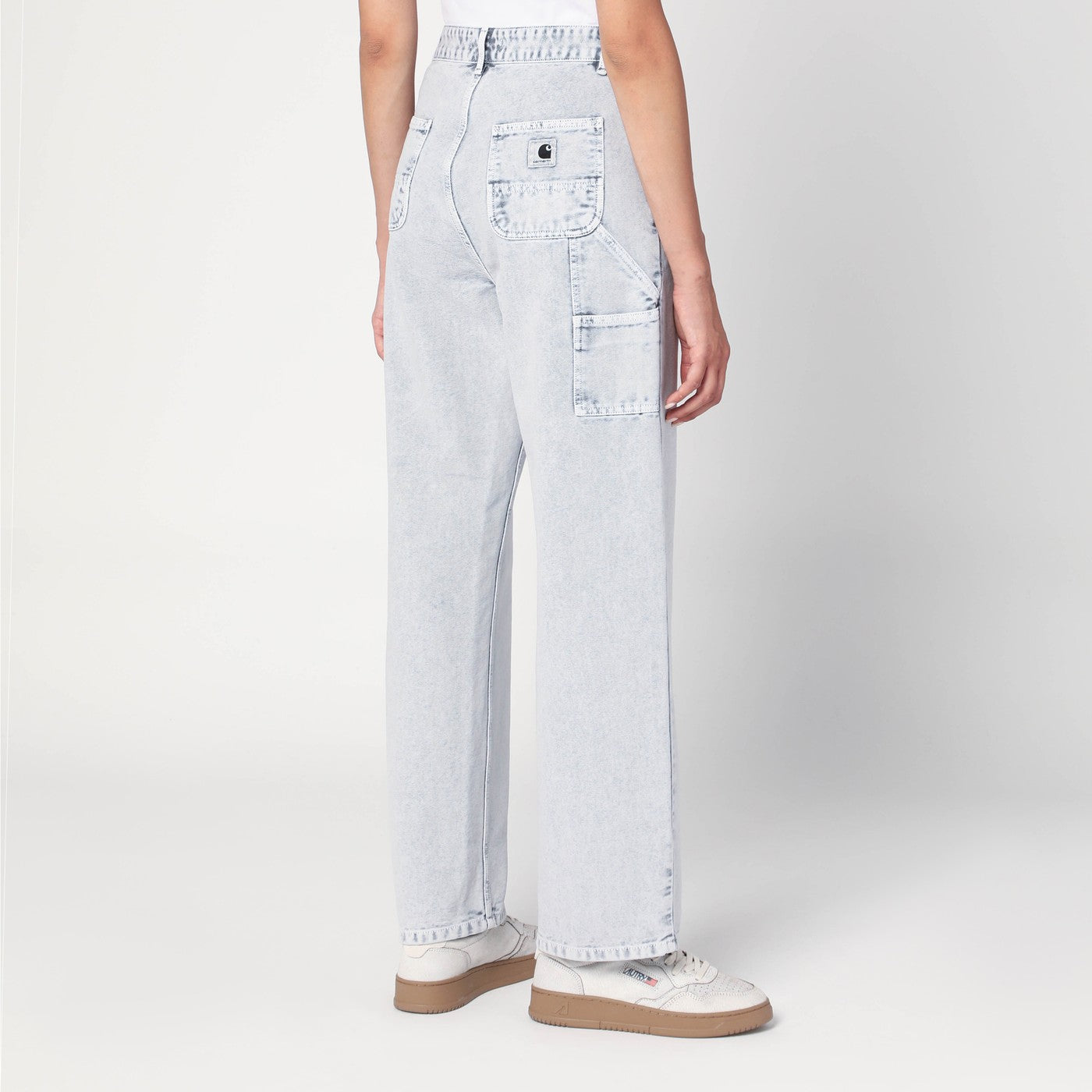 Pierce Pant Straight Black Chalk Wash