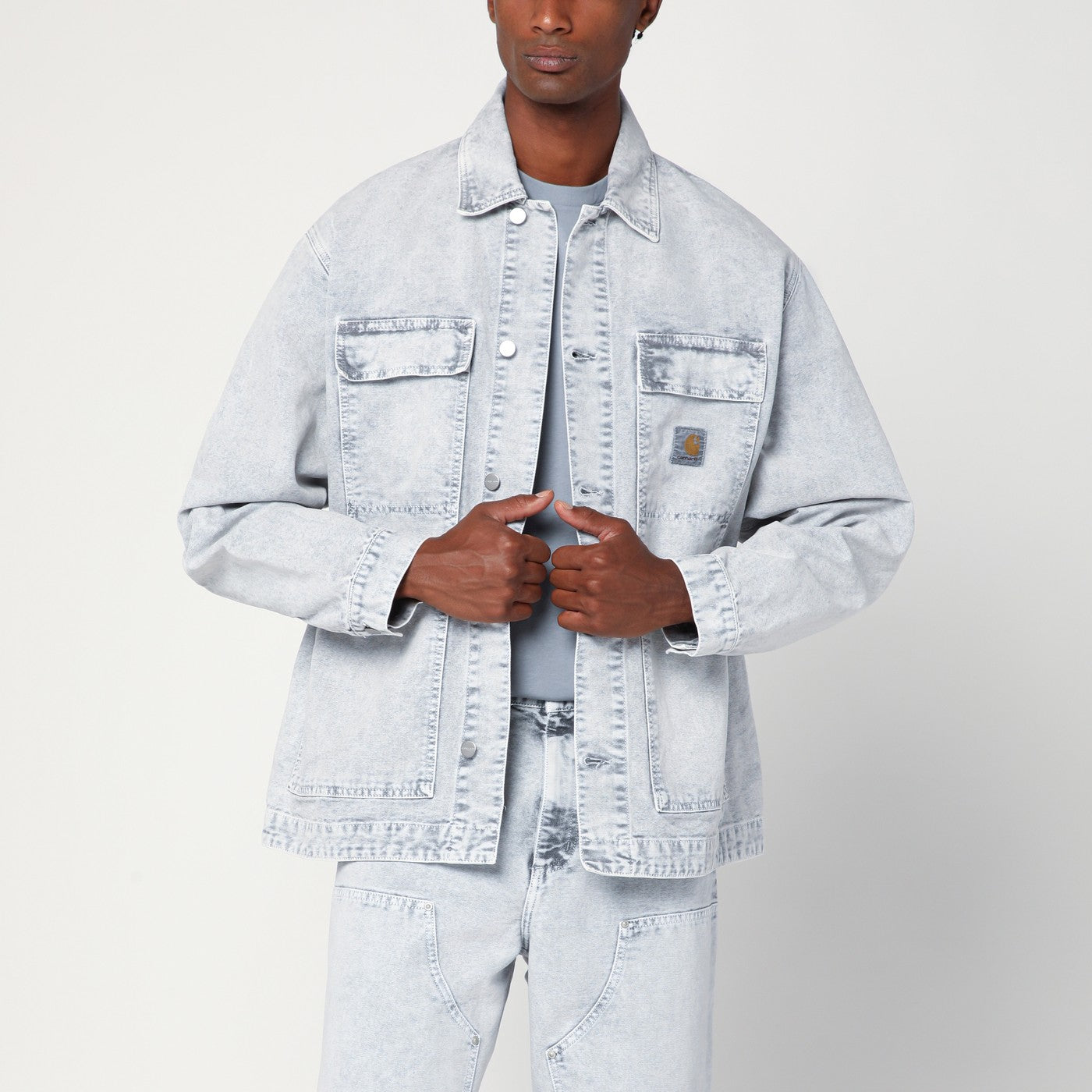 Carhartt WIP OG Arctic Jacket Black Chalk Wash | TheDoubleF