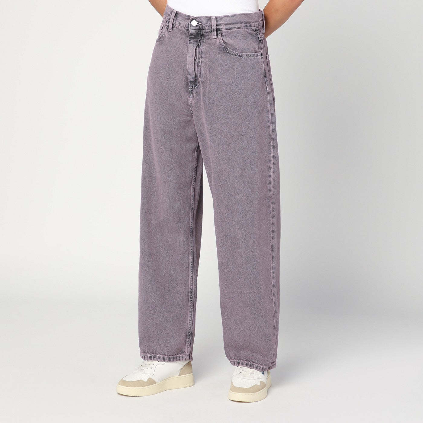 Brandon Pant trousers in black/hydrangea