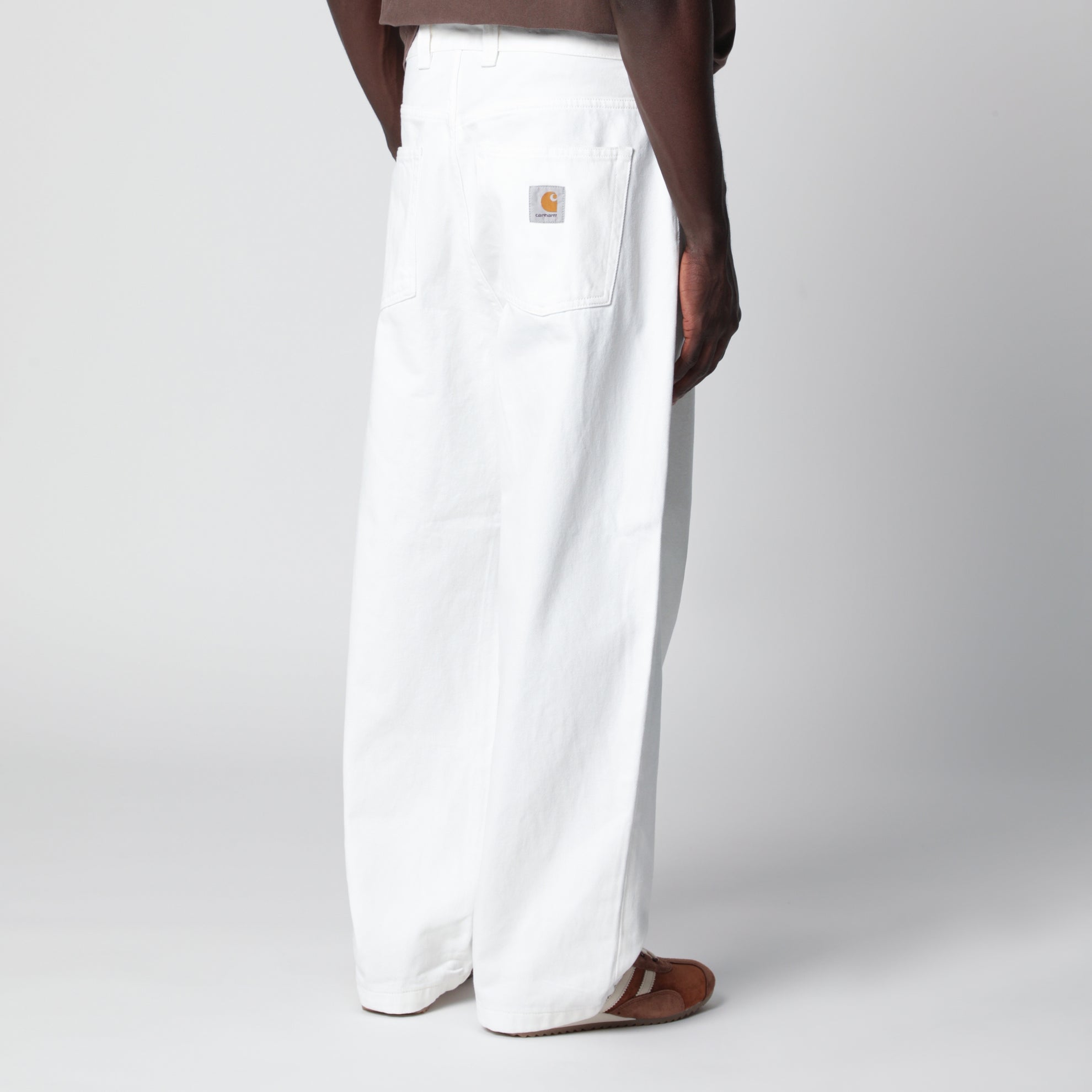 Brandon Pant White/Rinsed