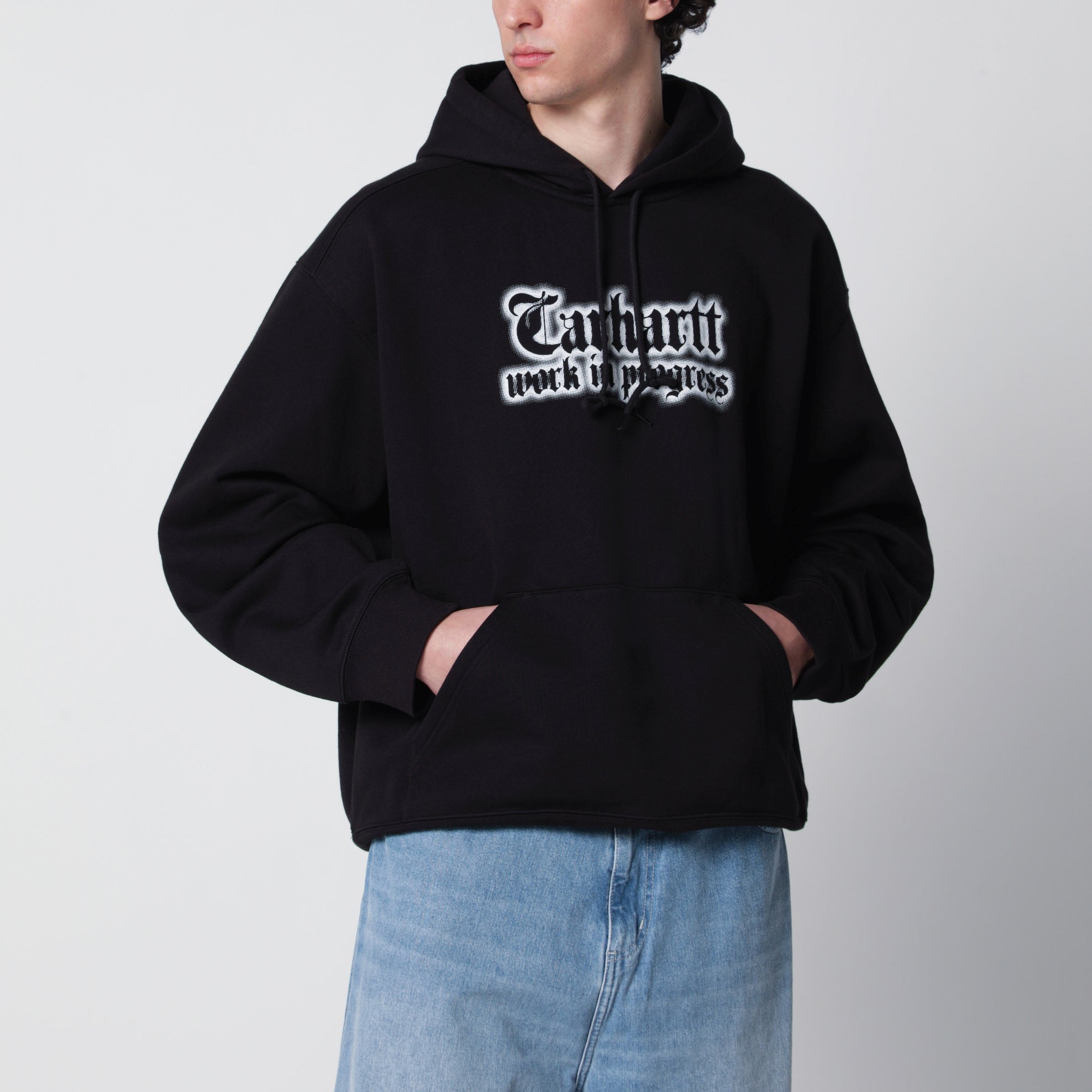 Hooded World Tour Sweatshirt Schwarz