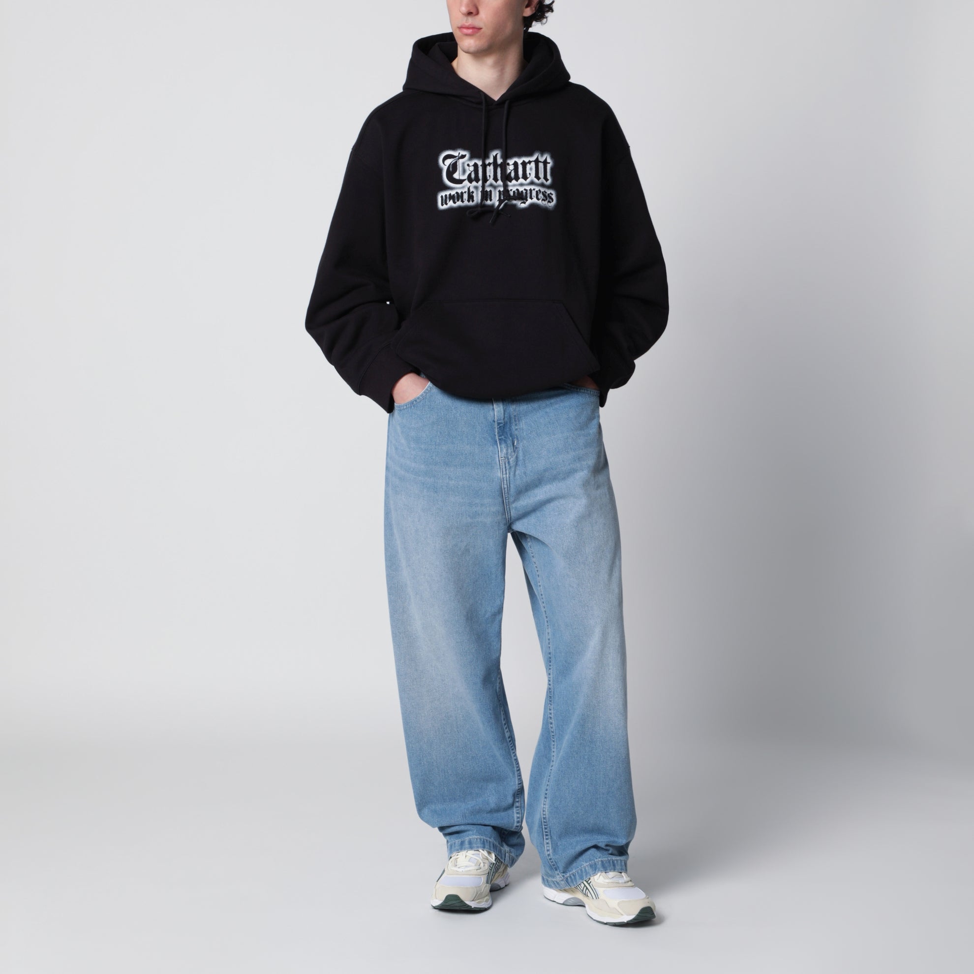 Hooded World Tour Sweatshirt Schwarz