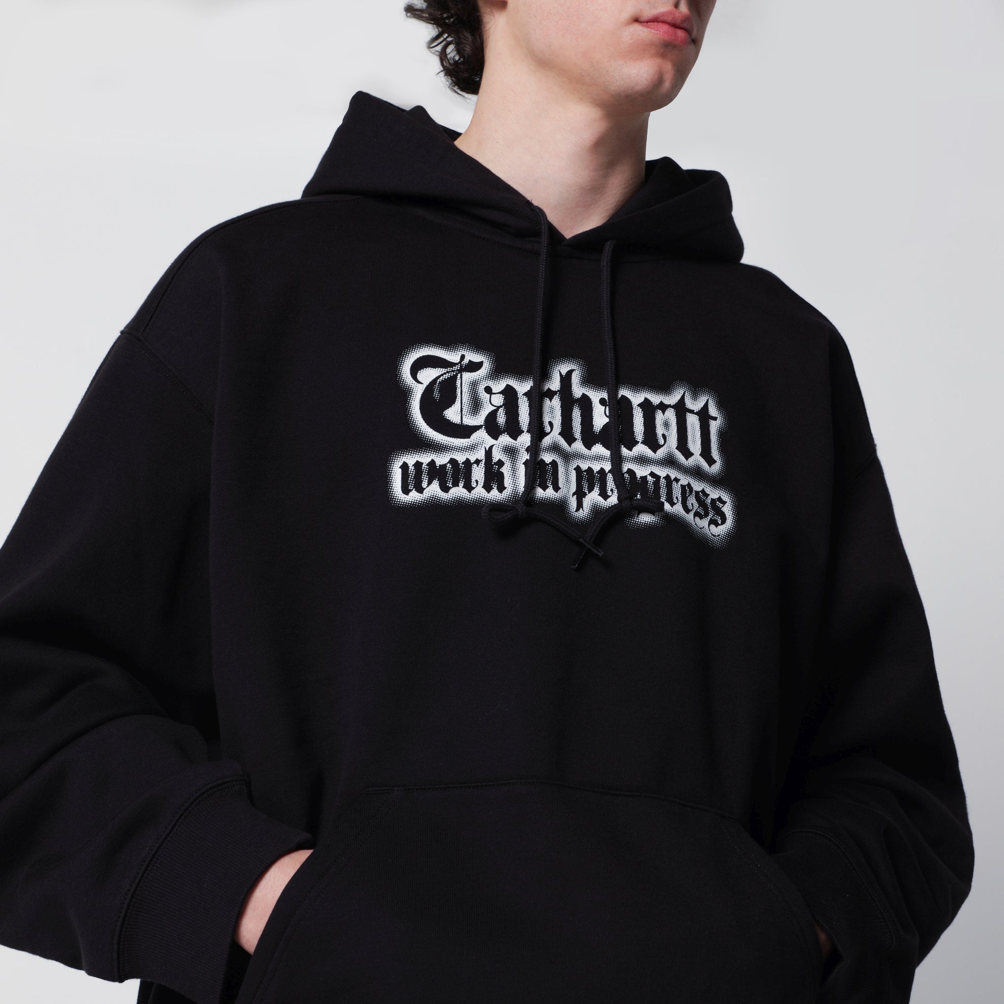 Hooded World Tour Sweatshirt Schwarz