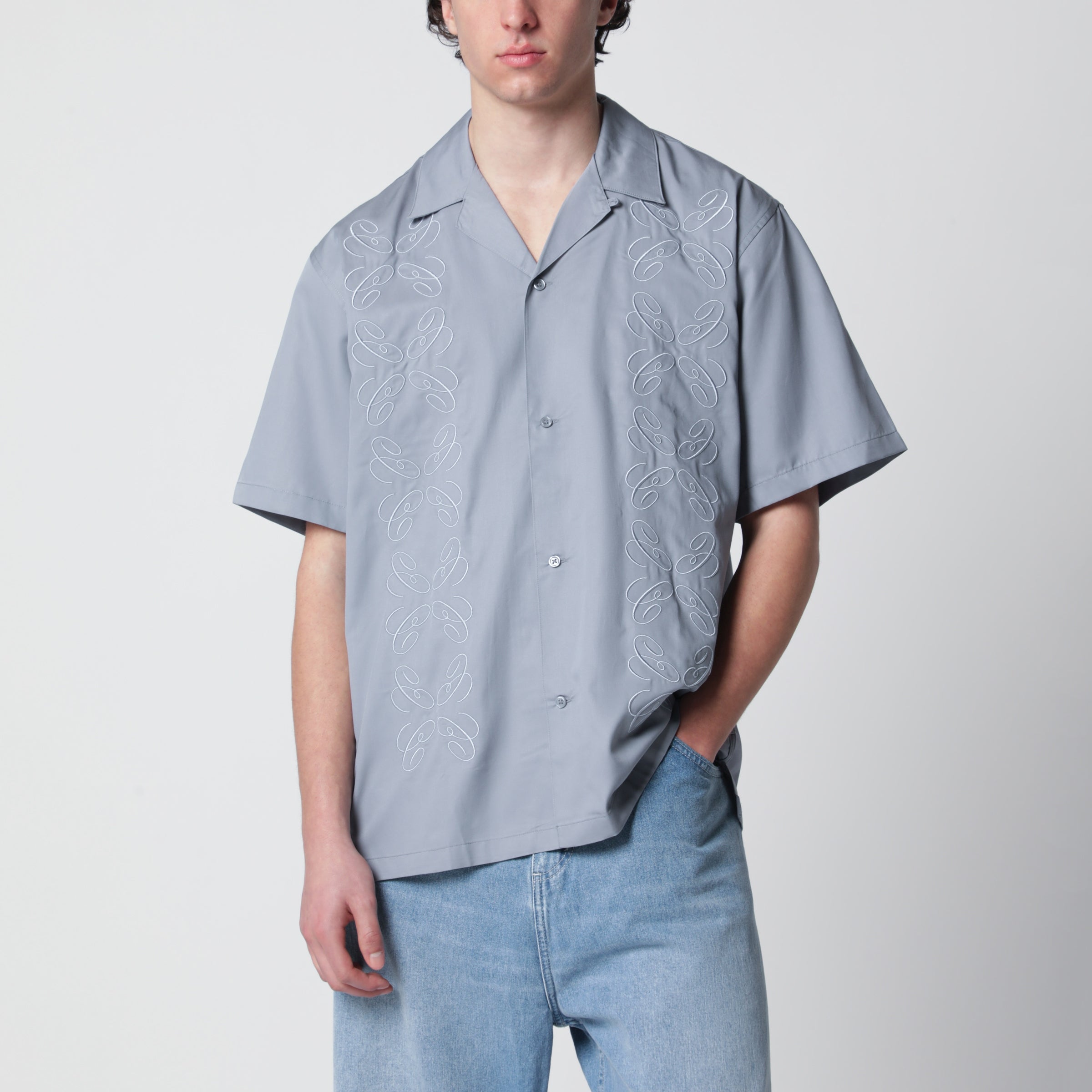 Carhartt WIP S/S Signet Shirt Mirror | TheDoubleF