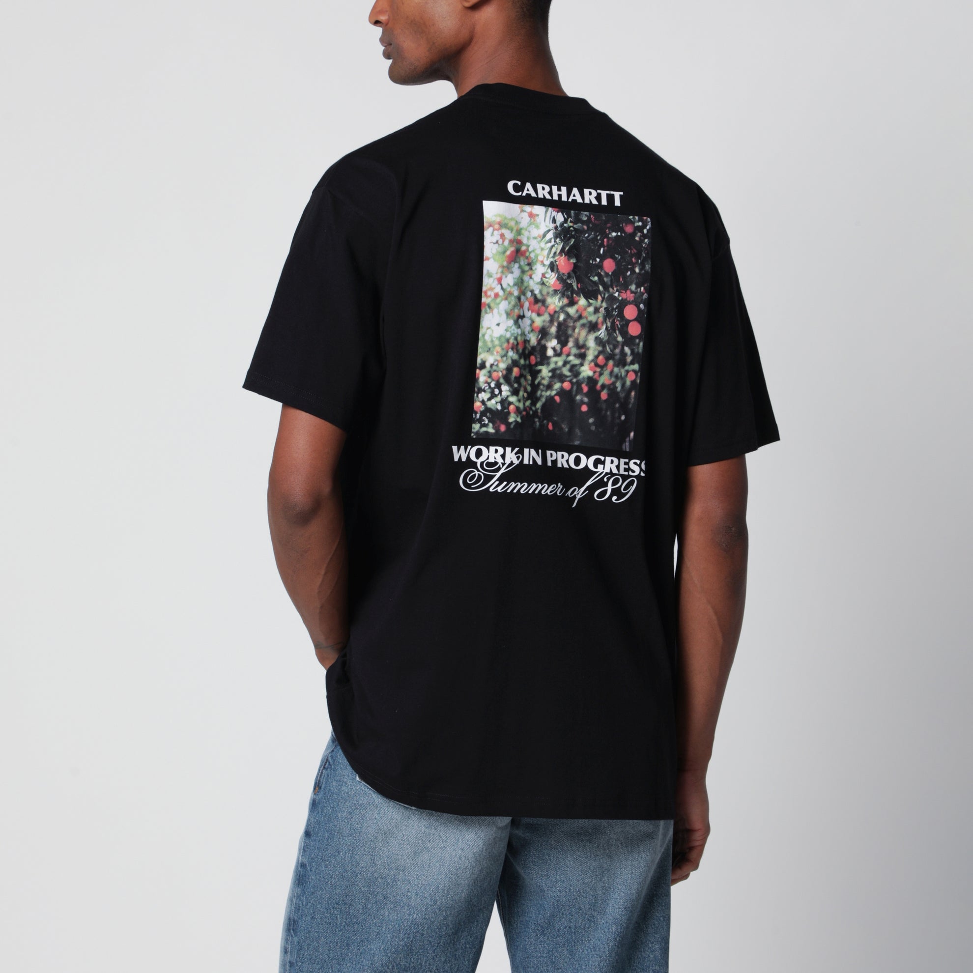 T-Shirt S/S Warm Views aus Bio-Baumwolle in Schwarz