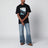 T-Shirt S/S Warm Views aus Bio-Baumwolle in Schwarz