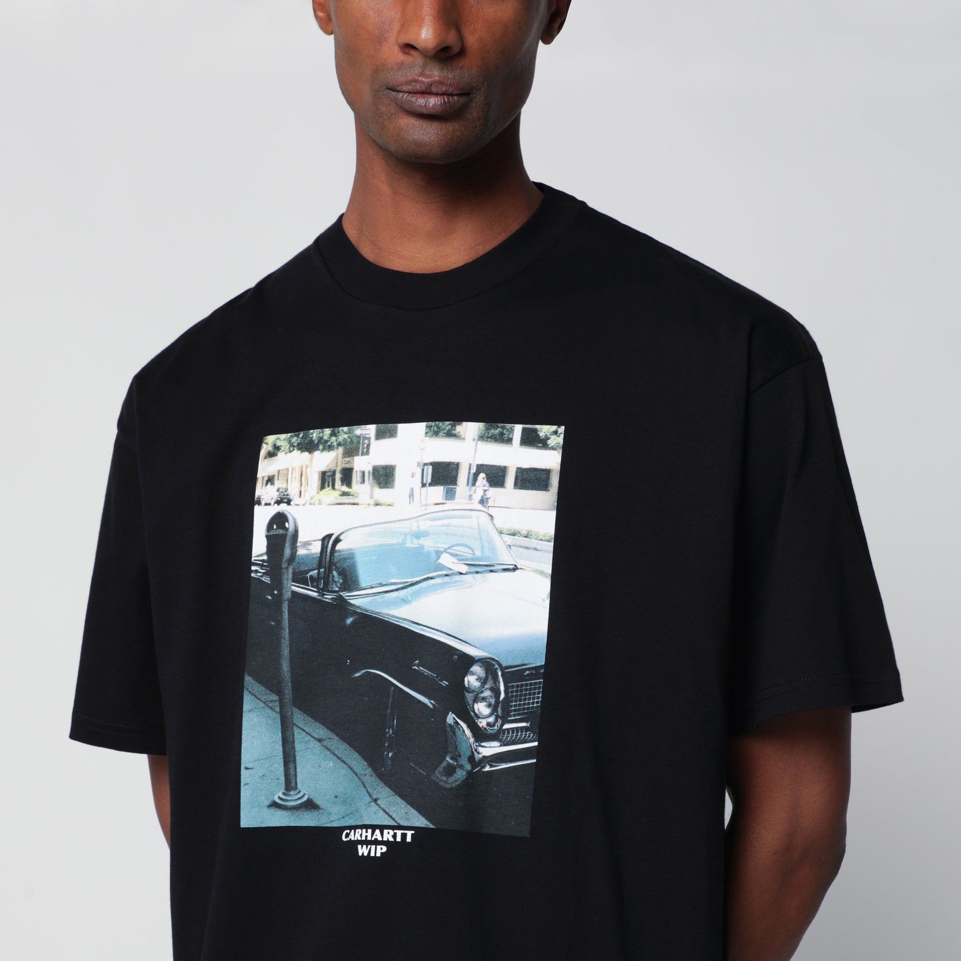 T-Shirt S/S Warm Views aus Bio-Baumwolle in Schwarz