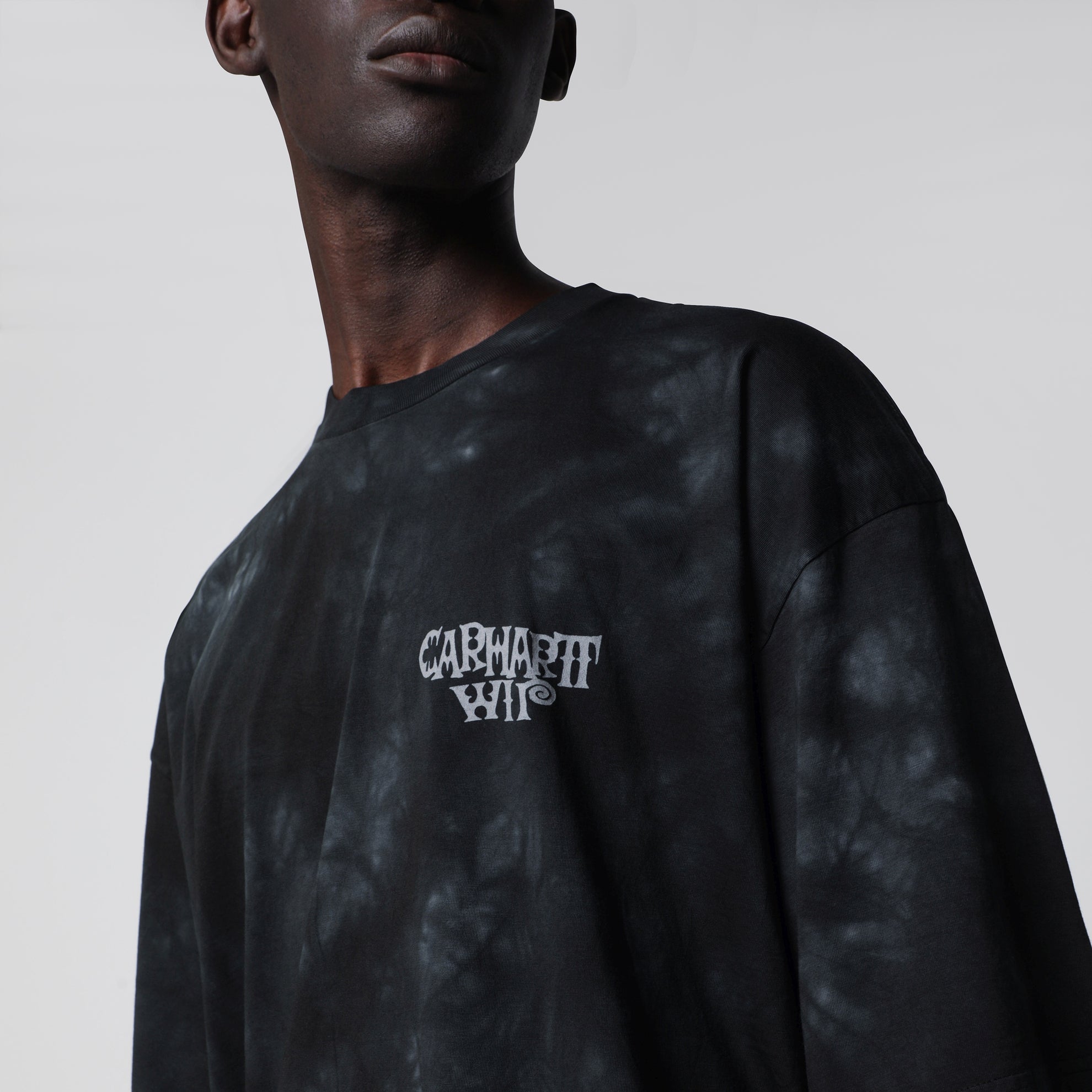 T-shirt Radiate tie-dye in cotone Yosemite/Obsidian