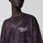 T-shirt L/S Radiate tie-dye en coton bio violette