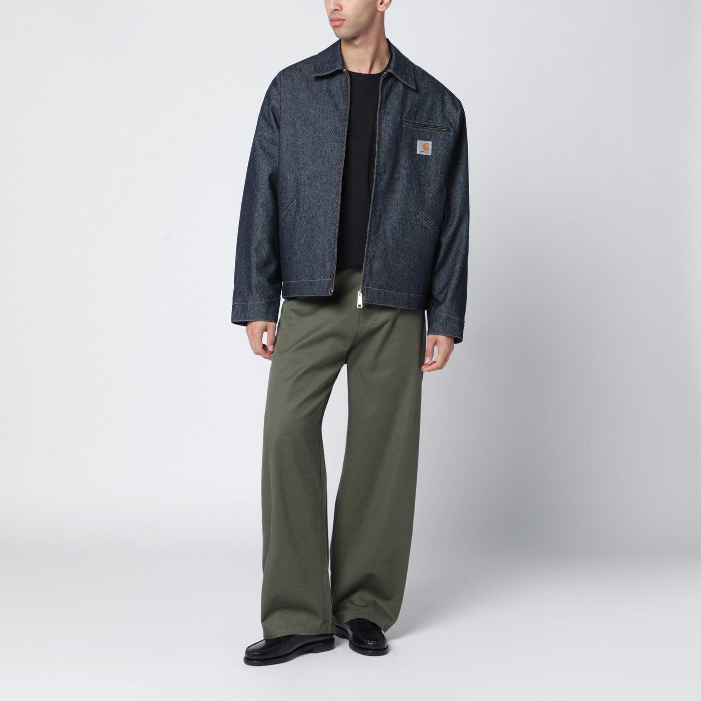 OG Detroit Jacket Blue Rigid